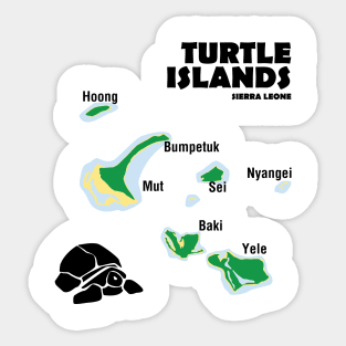 Turtle Islands Sticker